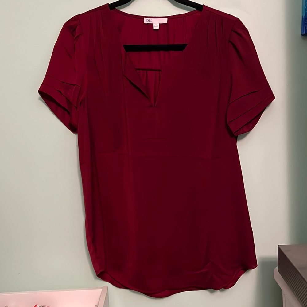 Maroon Blouse - image 1